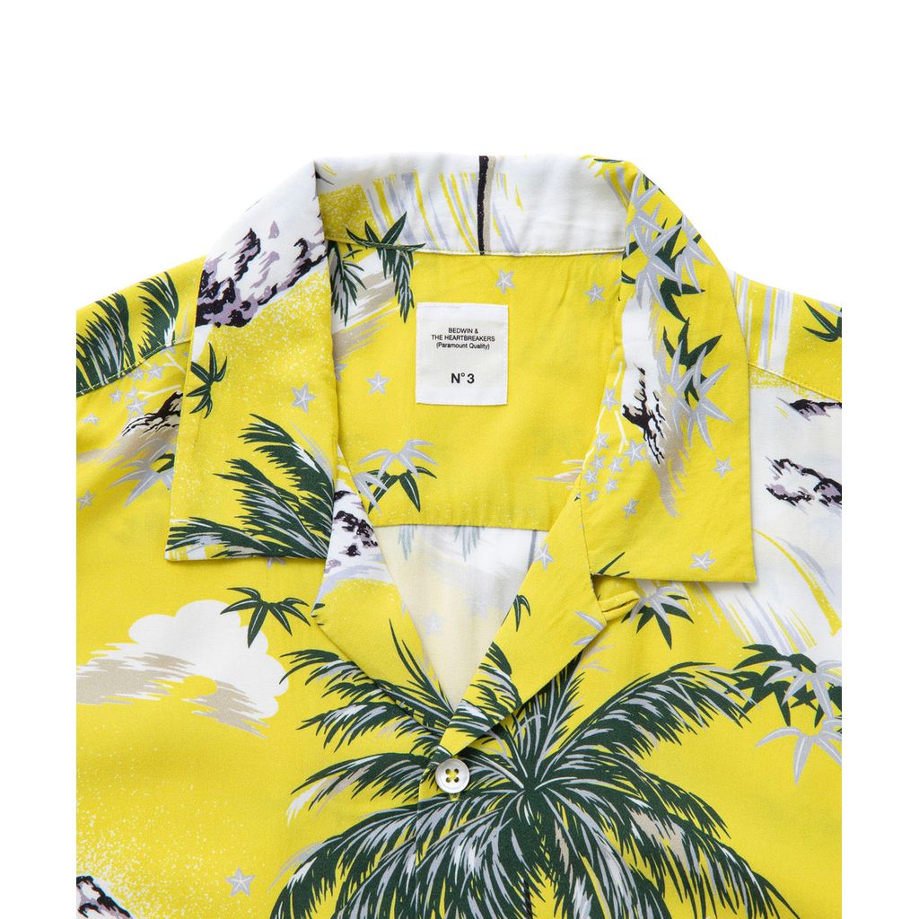 BEDWIN & THE HEARTBREAKERS S/S  ORG ALOHA SHIRT "ROGERS"