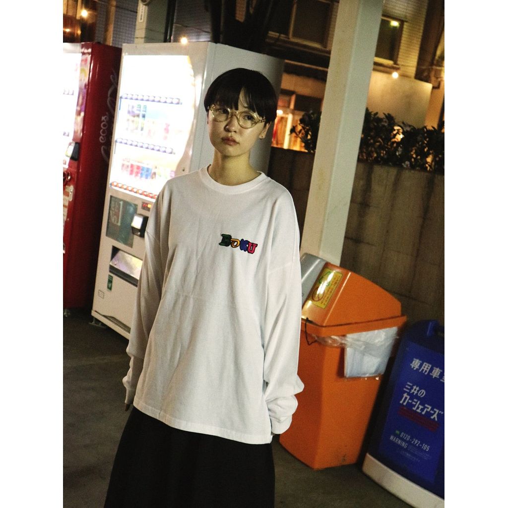 BOKU HA TANOSII  BOKU LOGO ビッグシルエットロンTee