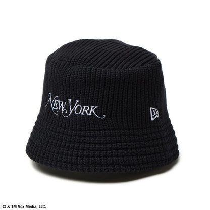 NEW ERA  ニットバケット New York Magazine ブラック