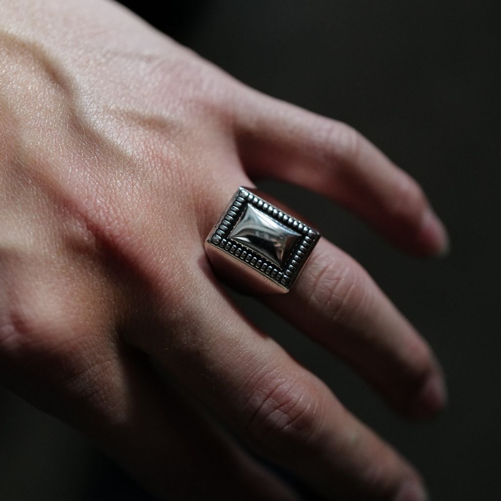 XOLO JEWELRY Square Mirror Ring
