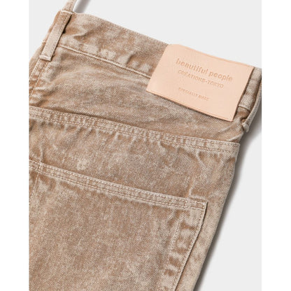 beautiful people excerption denim bleached sacoche