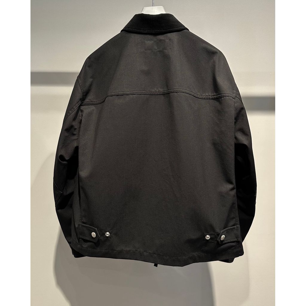 COMME des GARCONS HOMME COTTON NYLON CORDULA BLOUSON（BLACK
