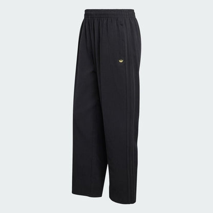 adidas Originals ファイヤーバード ルーズ ピンストライプ トラックパンツ（BLACK）