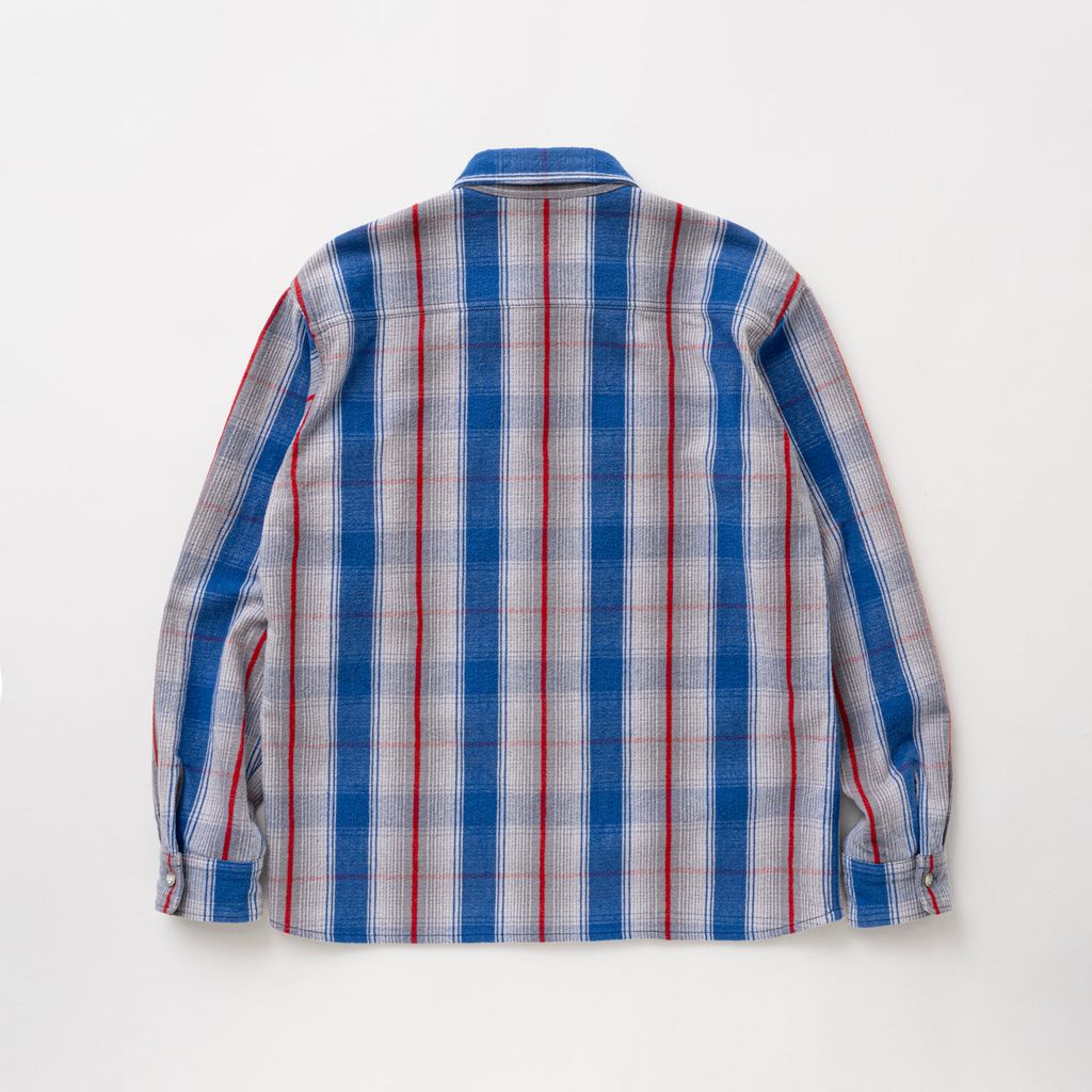 RATS COTTON FLANNEL CHECK SHIRT