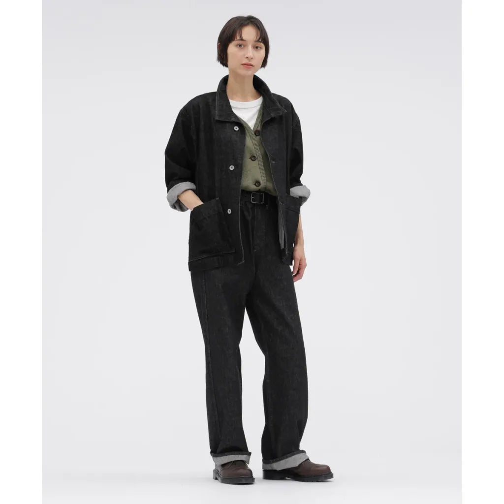 MHL. CANTON DENIM TROUSERS