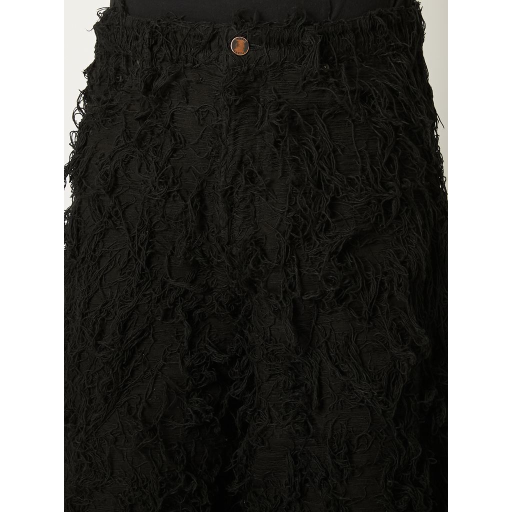 TAAKK SHAGGY DENIM PANTS