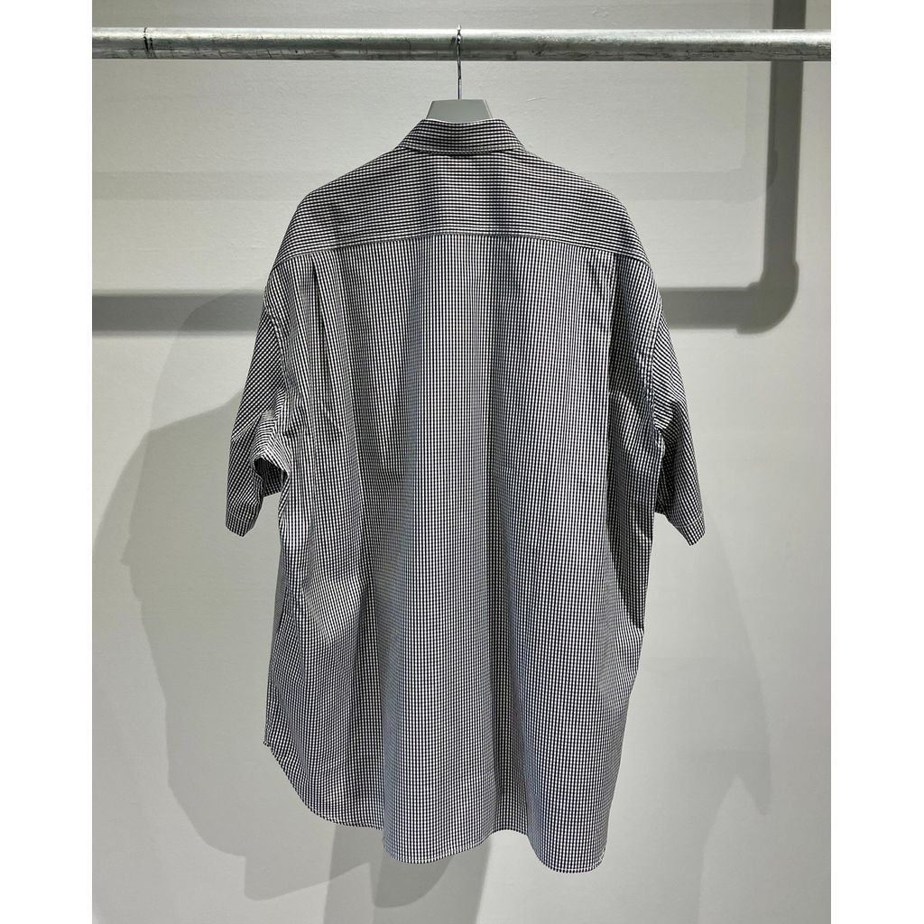 COMME des GARCONS HOMME ギンガムチェック パッチワーク シャツ