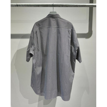 COMME des GARCONS HOMME ギンガムチェック パッチワーク シャツ