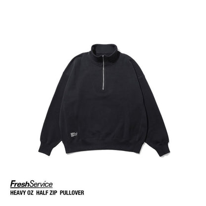 FreshService  "HEAVY OZ HALF ZIP PULLOVER"
