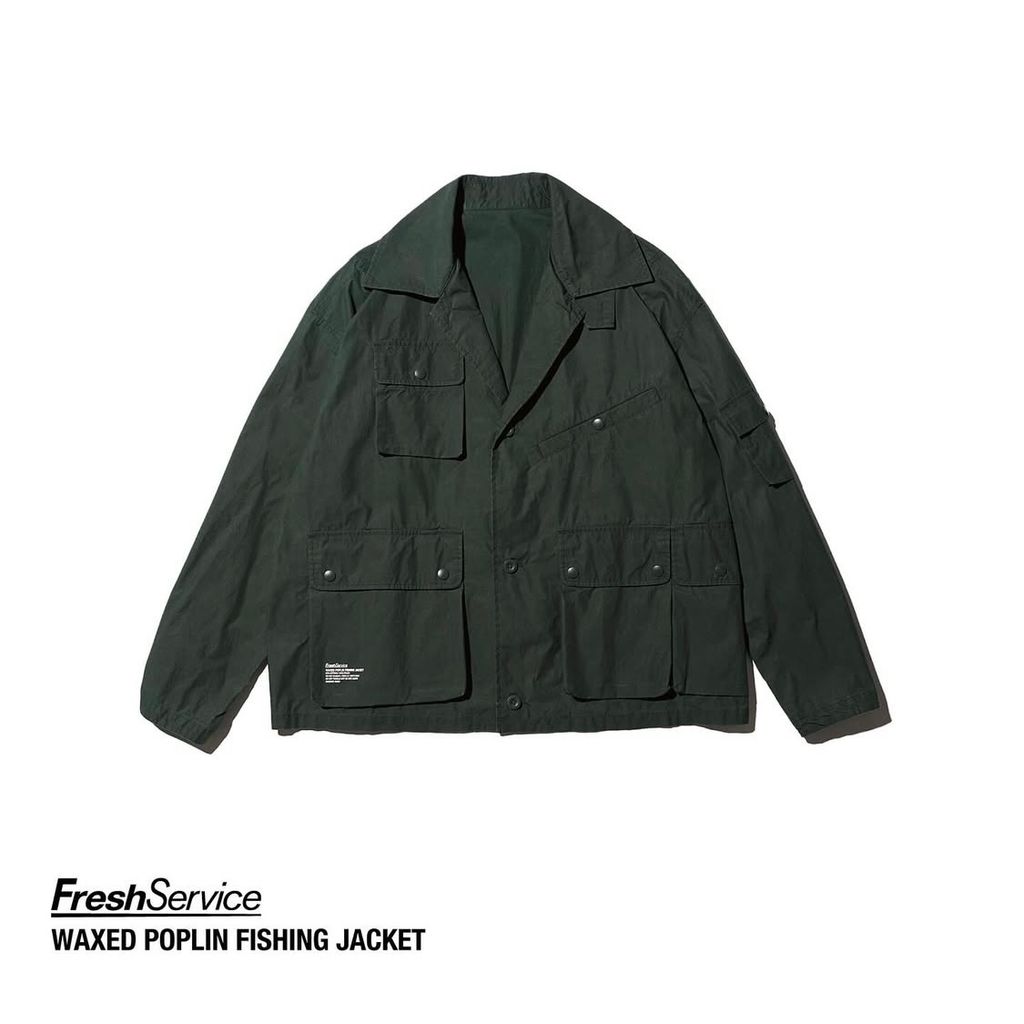 FreshService "WAXED POPLIN FISHING JACKET"