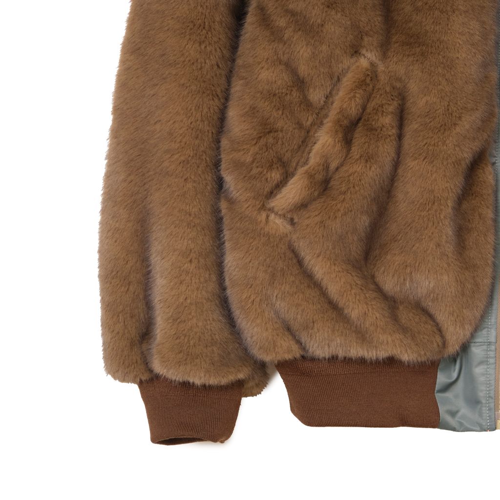 MAGIC STICK Notorious Lux Fur Bommer Jacket