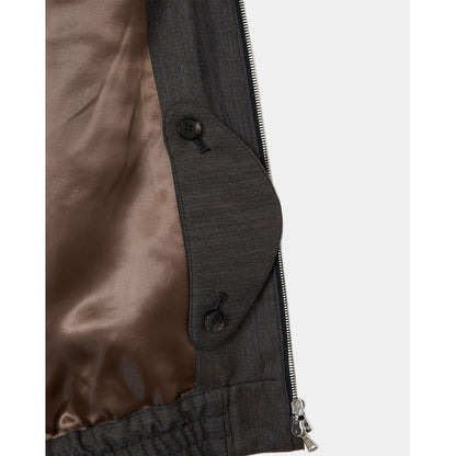 marka 2/60 Wool Tropical Melange / Zip Blouson