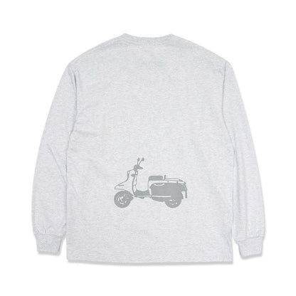 HOMBRENINO L/S PRINT TEE (PUAKO SHOP)