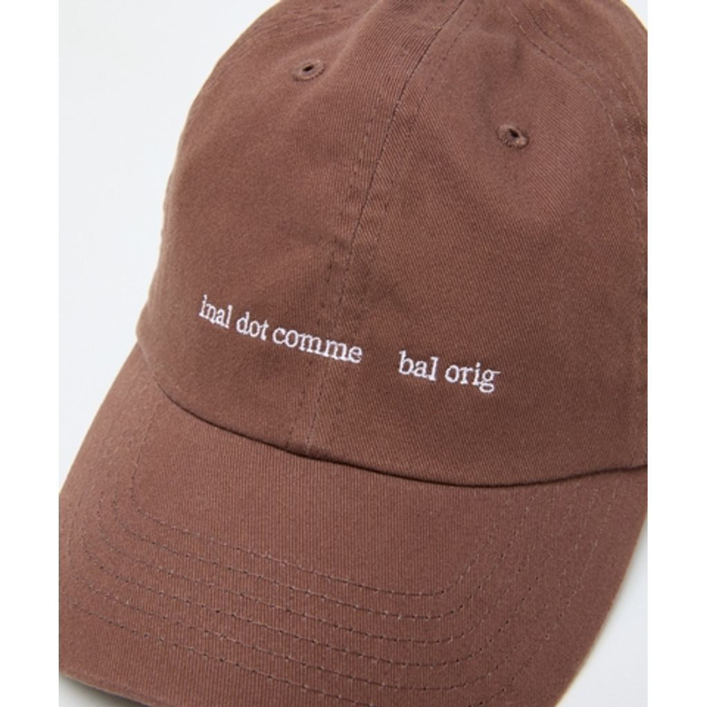 【予約商品】BAL BAL-A-680 COTTON 6-PANEL HAT