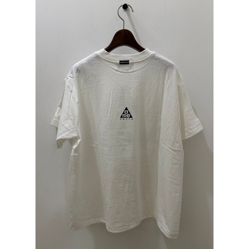 Americana アメリカーナ ame ロゴプリント Tシャツ 25SS BRF-750A/1