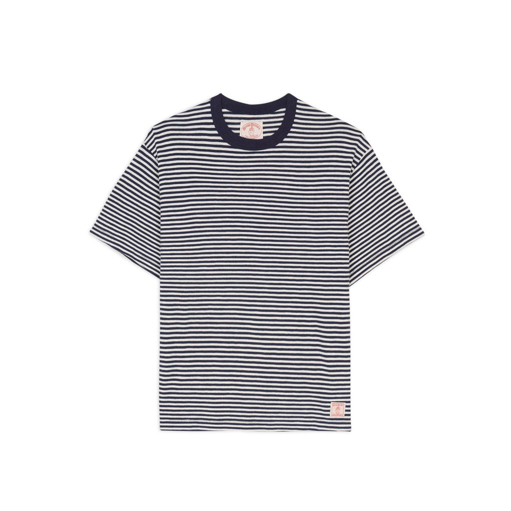 BRAIN DEAD BB California Loose Knit Striped T-Shirt