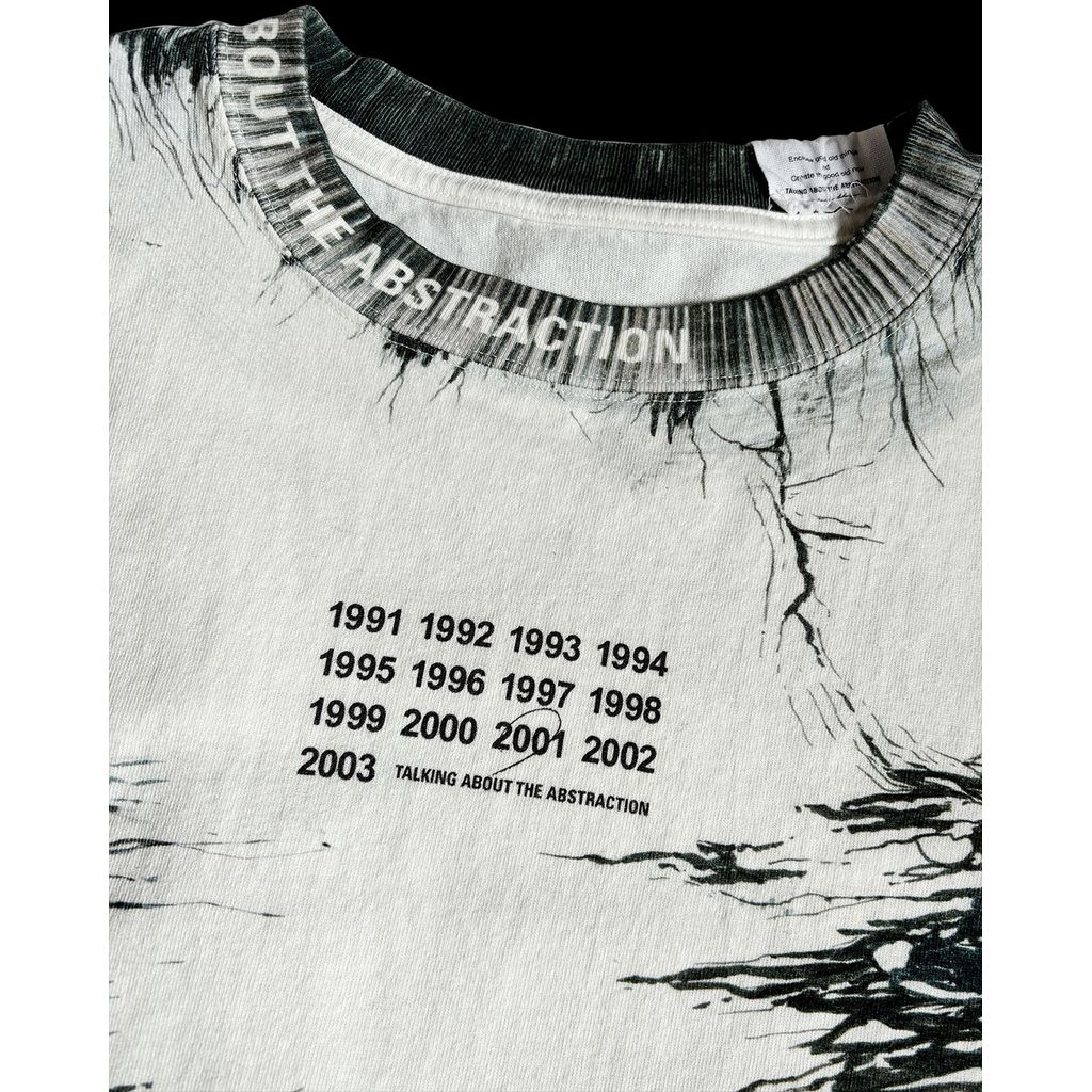 TALKING ABOUT THE ABSTRACTION TRANSCRIPTION ART RPRICA TEE2