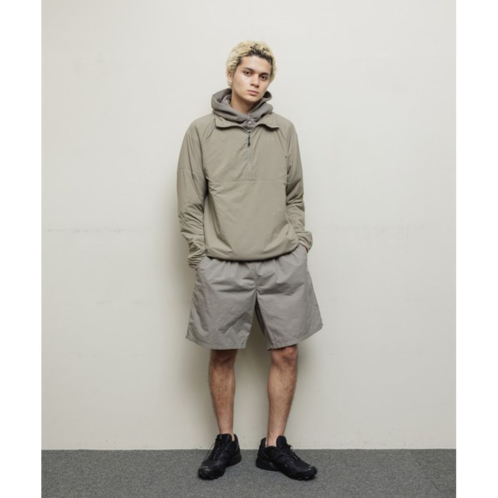 BAL WASHED TWILL WOVEN BELTED SHORT