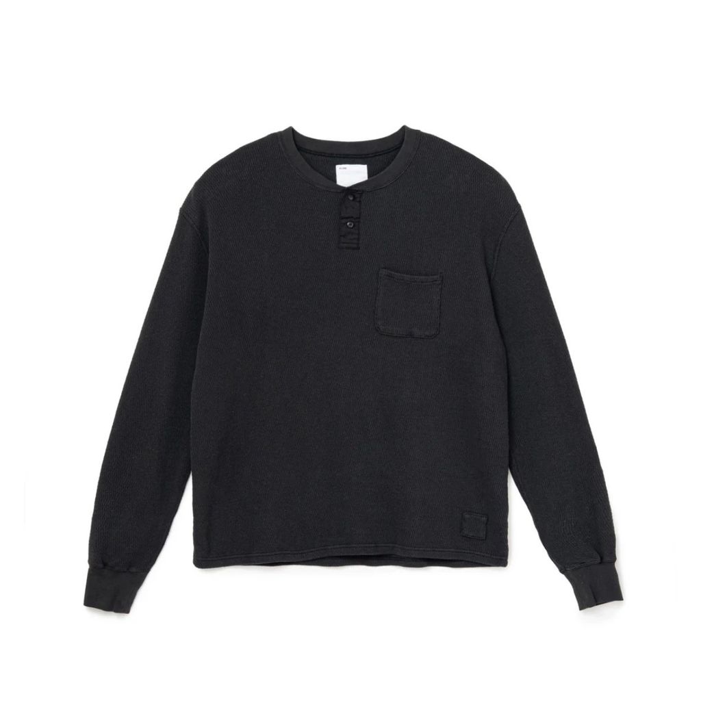 ALONE Big Thermal Shirt Henry BLK
