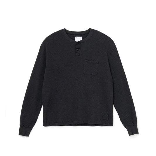 ALONE Big Thermal Shirt Henry BLK