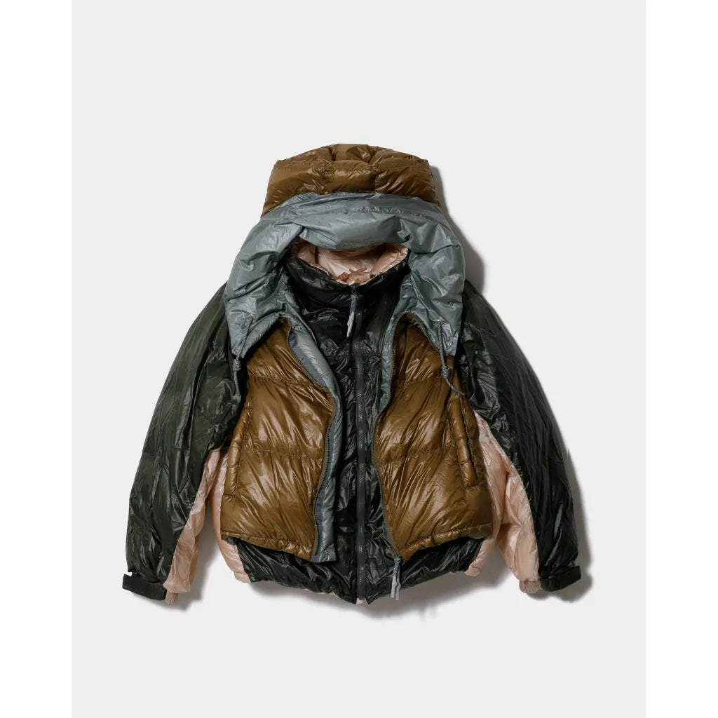 beautiful people NANGA multilayering down vest blouson