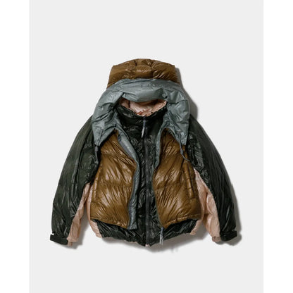 beautiful people NANGA multilayering down vest blouson