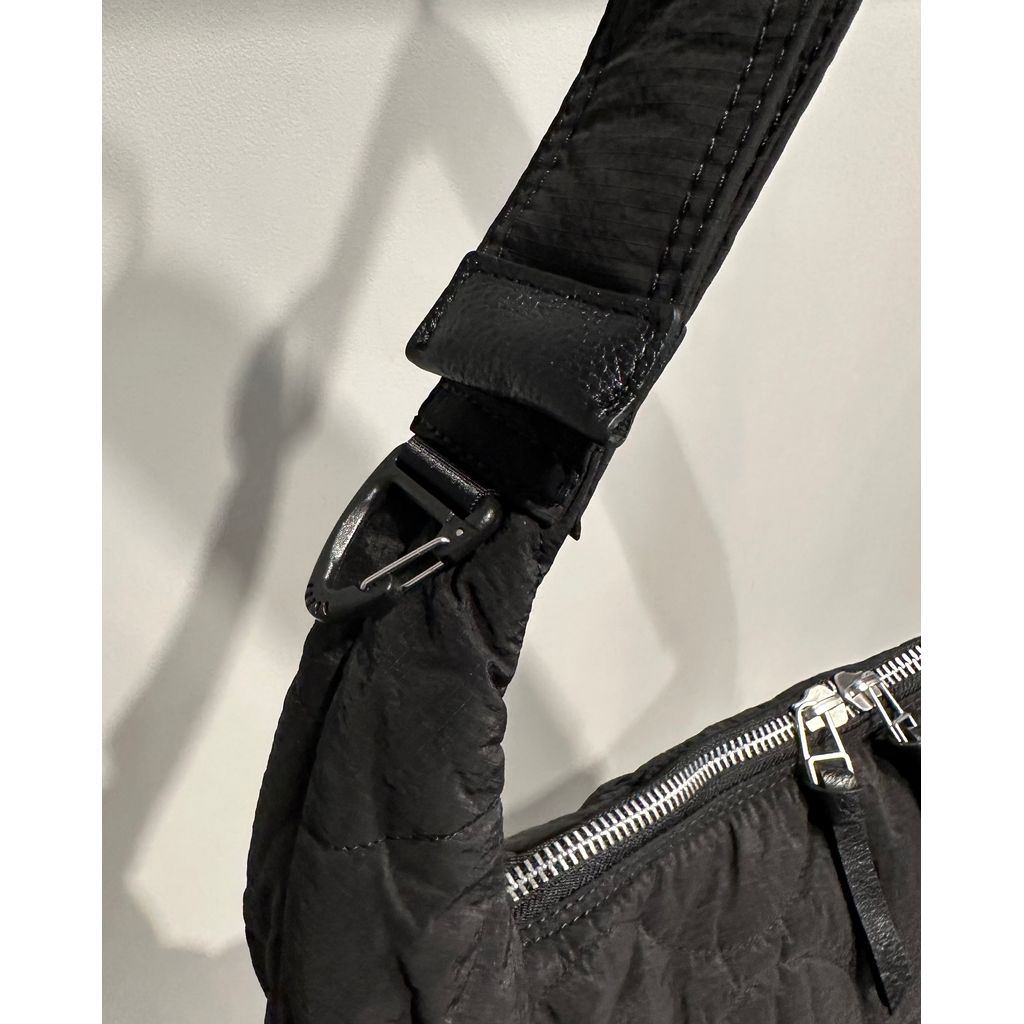 COMME des GARCONS HOMME NYLON RIPSTOP QUILTING BAG（BLACK）