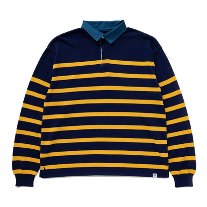 BEDWIN & THE HEARTBREAKERS L/S KNITTED RUGGER SHIRT "ANTON"