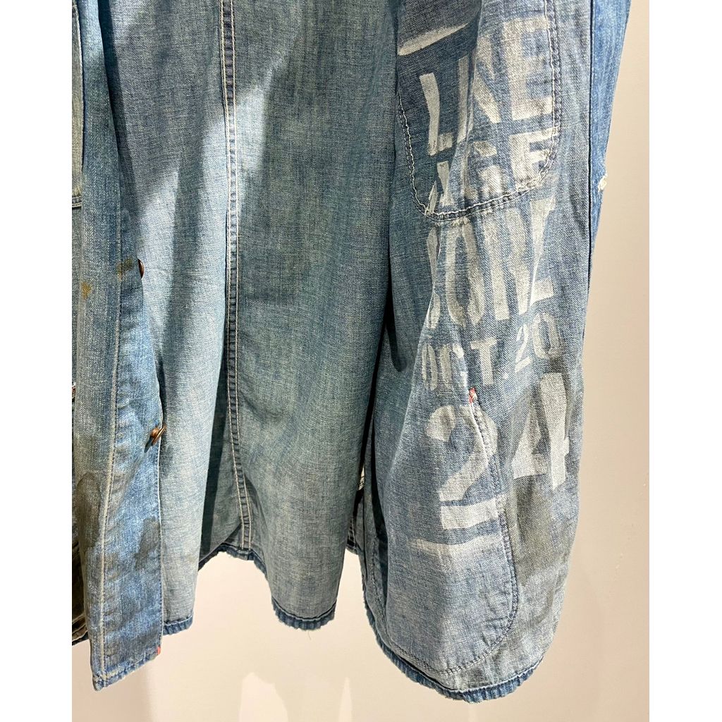 ANACHRONORM × LINEAGE CORE SP LIGHToz BM DENIM COVERALL ver 2