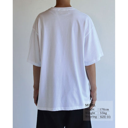 ANACHRONORM ANNK006 ICON THREADS GLITCH EMBROIDERY S/S T-S
