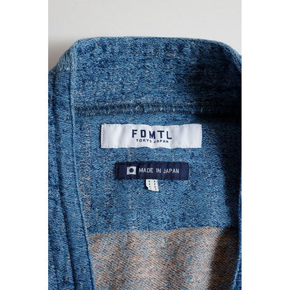FDMTL BORO JAQUARD HAORI SHIRT 3YR WASH