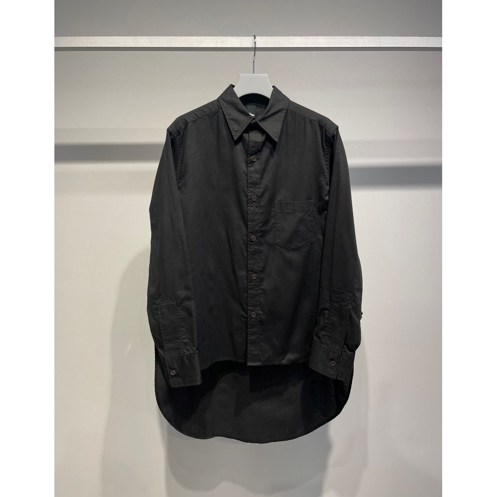 Ground Y LIGHT COTTON TWILLL WASH ONC TIGHT SHIRT