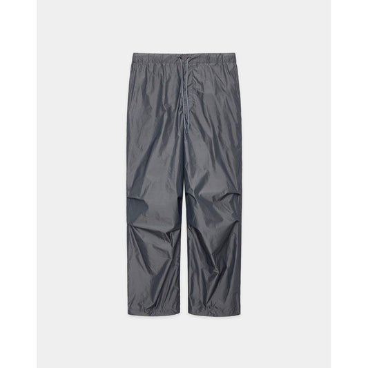 marka RECYCLED POLYESTER×SILK TAFFETA KNEE TUCK PANTS