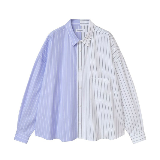 MAGIC STICK 2 Face Dress Shirt (BW Stripes Mix)