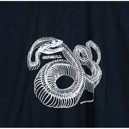 ANDFAMILYS Standard Tee - Snake Bone