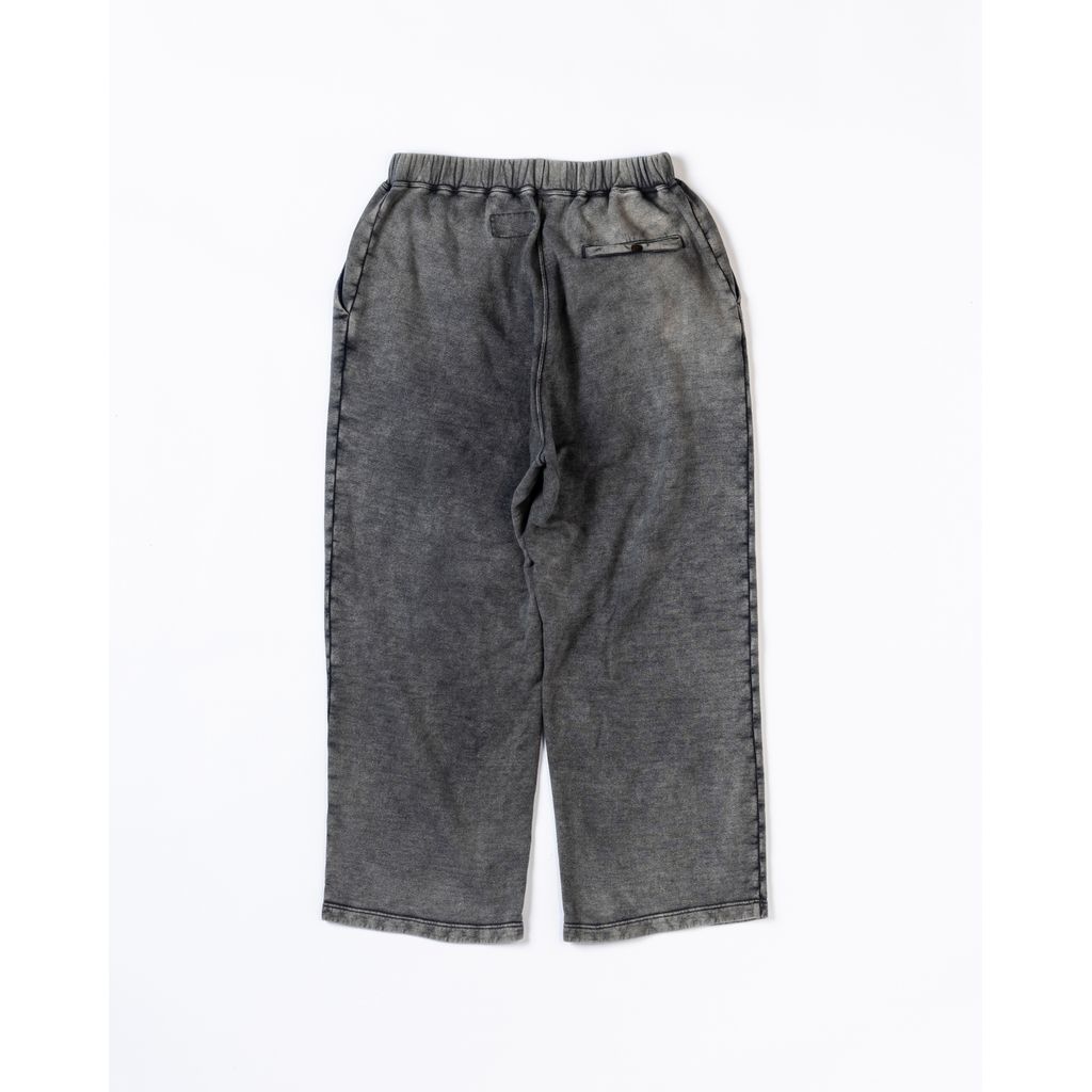 ANACHRONORM  PIN TUCK WIDE SWEAT PANTS