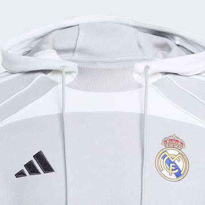 adidas レアル・マドリード UBP ダブルニットパーカーLight Solid Grey / White