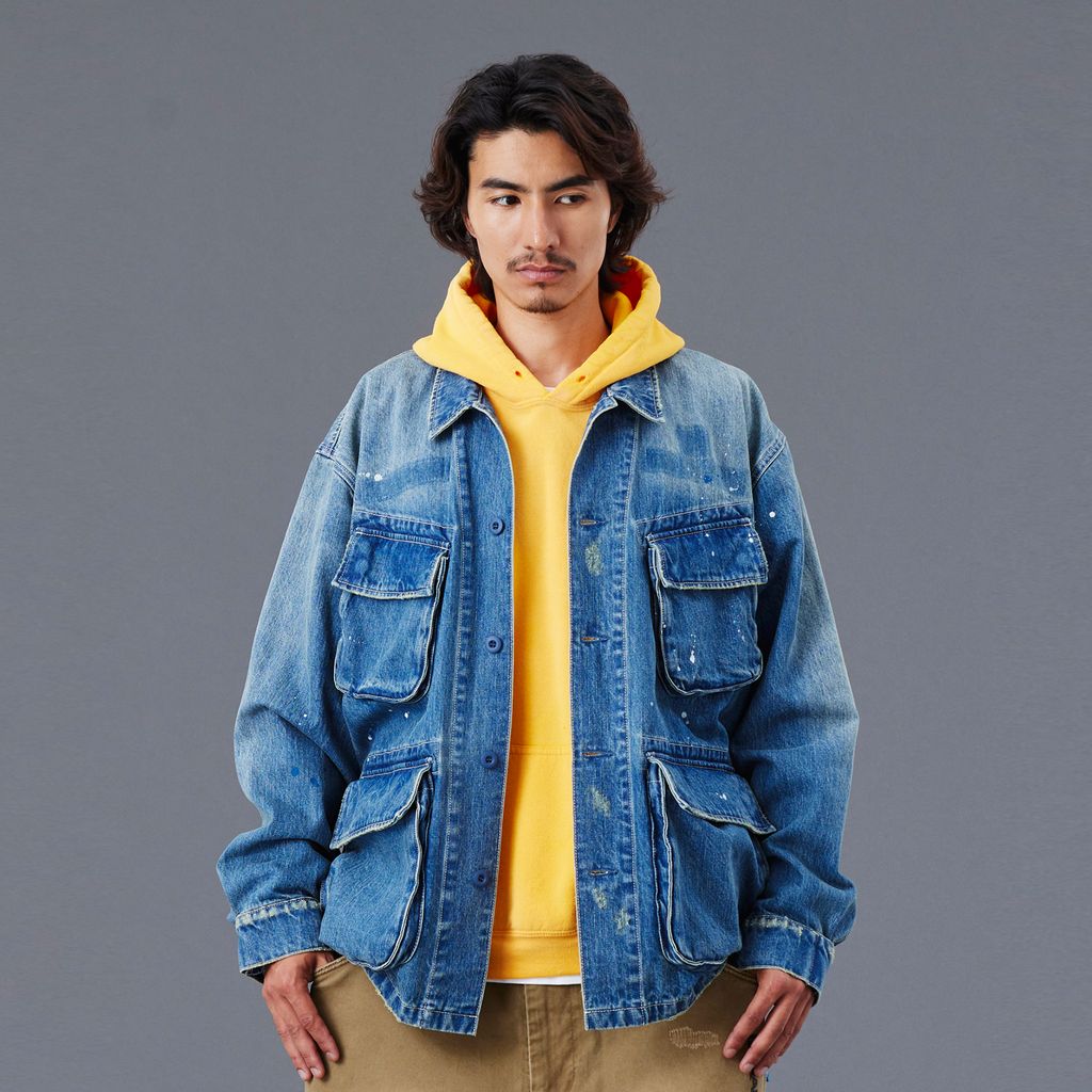 Liberaiders DENIM COMBAT JACKET