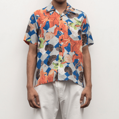 BAL COLLAGE RAYON SS SHIRT
