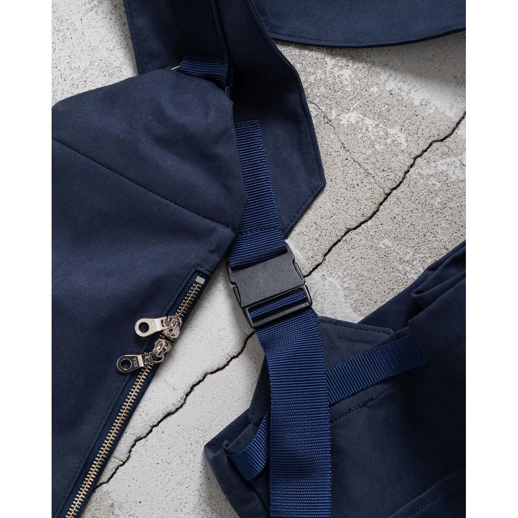 yorozu  NITEN TASUKI SHOULDER "HIGH DENSITY MICROFIBER"(NAVY)