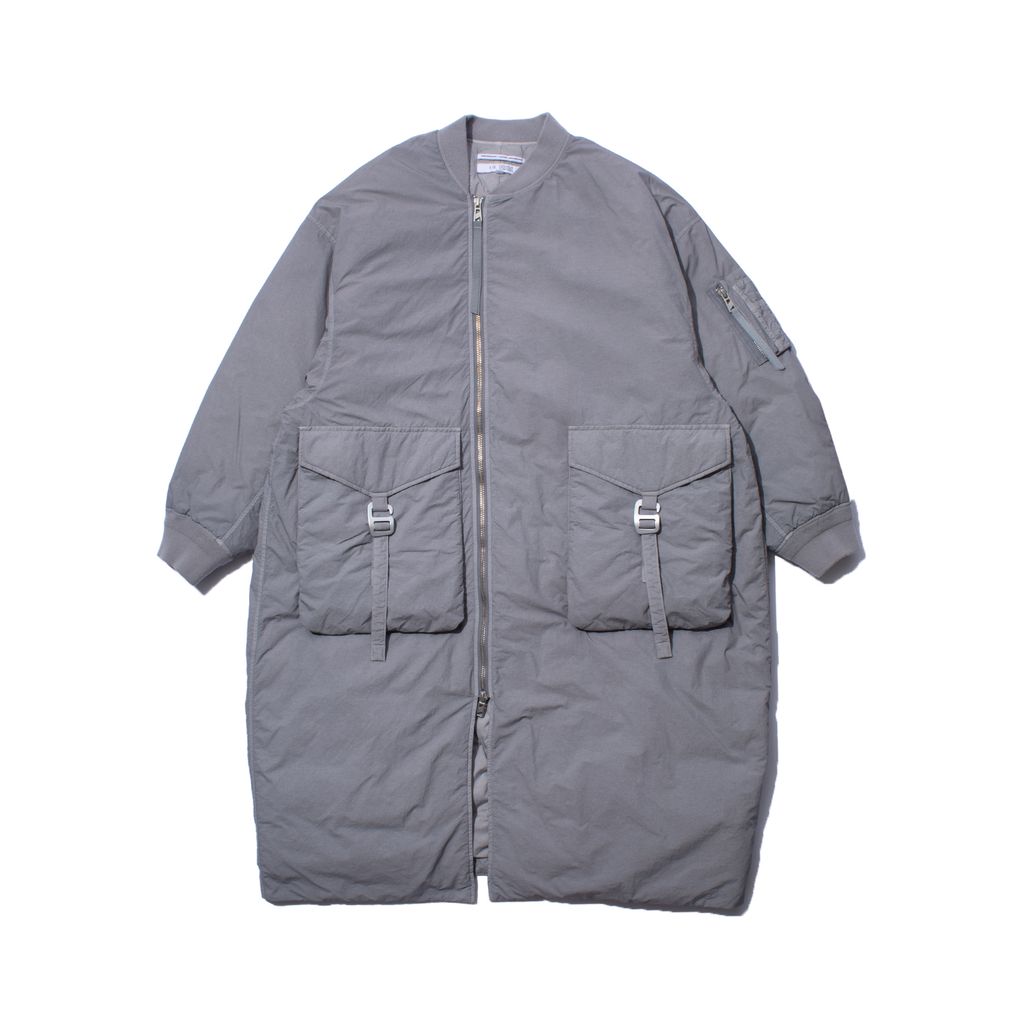 F/CE. GARMENT DYE DOWN MA-1 LONG COAT 2.0