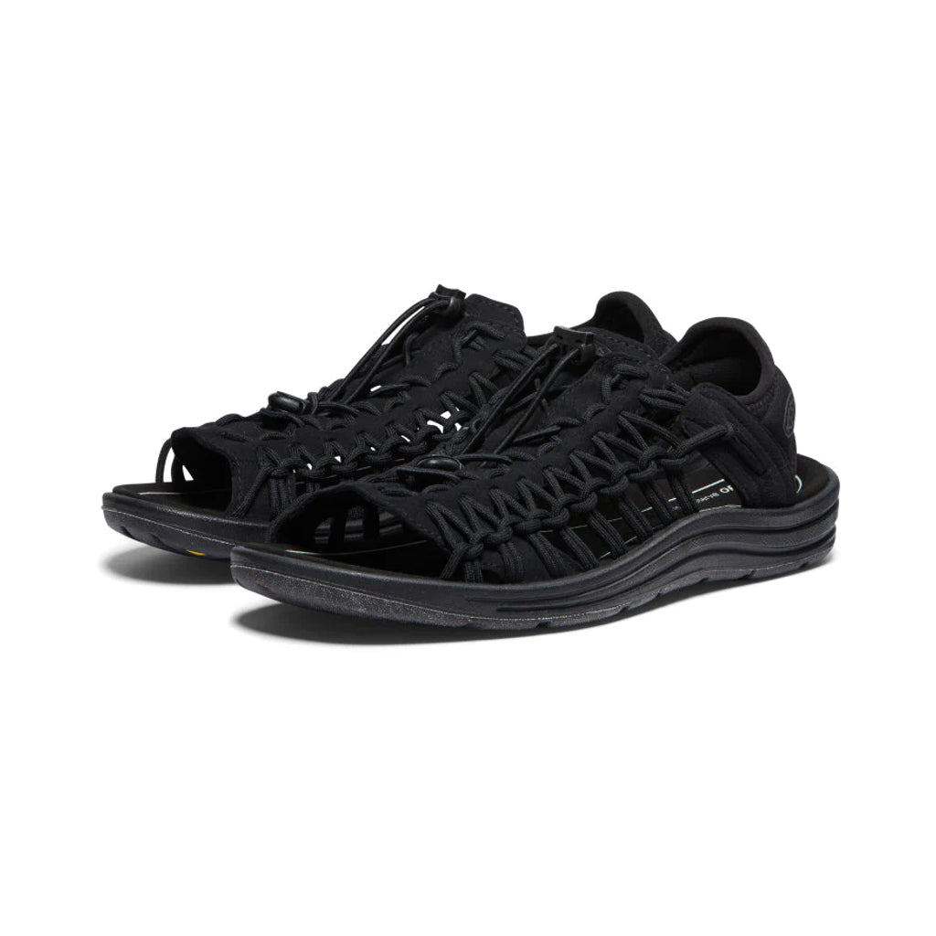 KEEN メンズ ユニーク ツー オーティー サンダル Black/Black