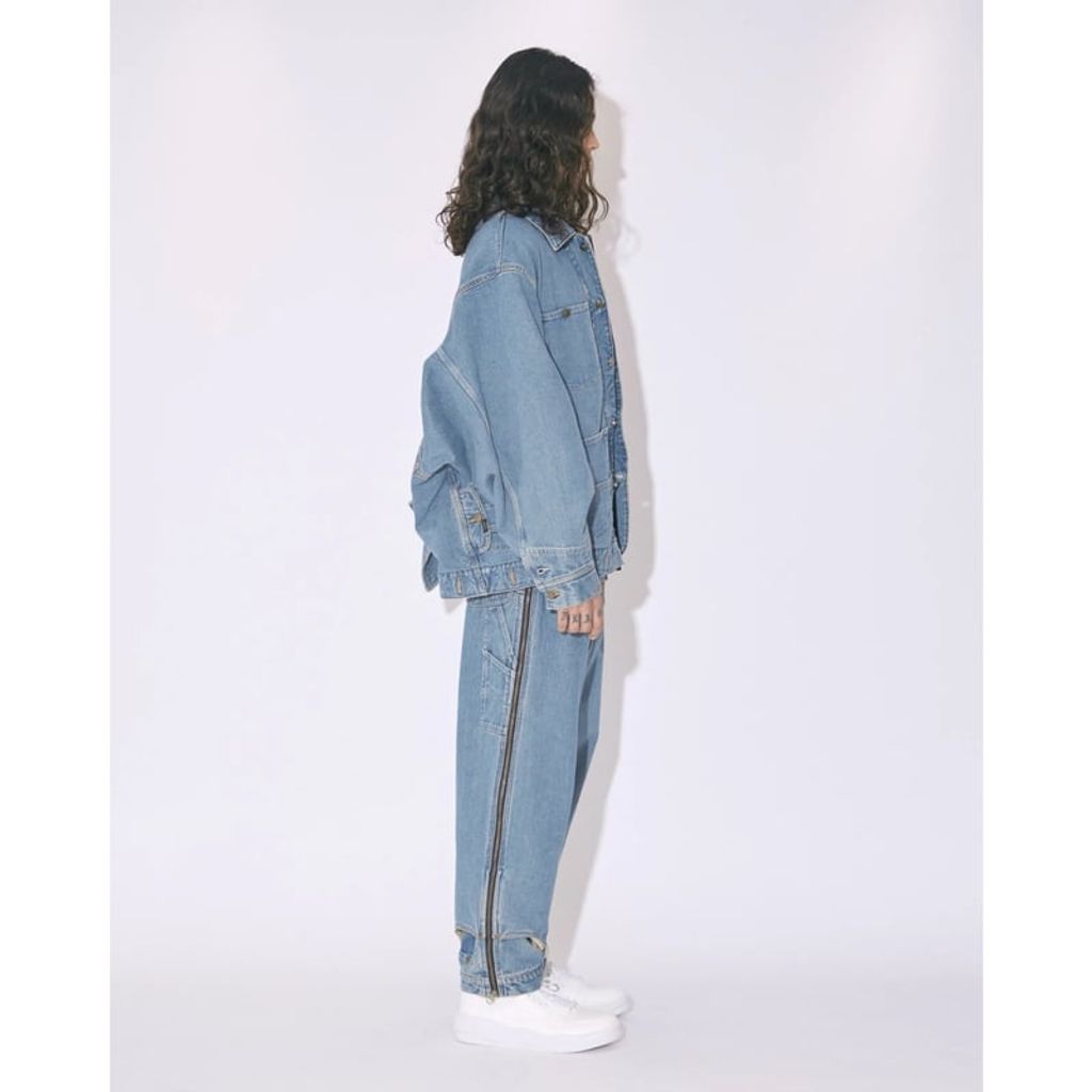 beautiful people Lee double-end denim riders/work blouson