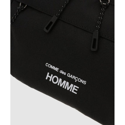 COMME des GARCONS HOMME POLYESTER CORDURA WAIST BAG（BLACK）