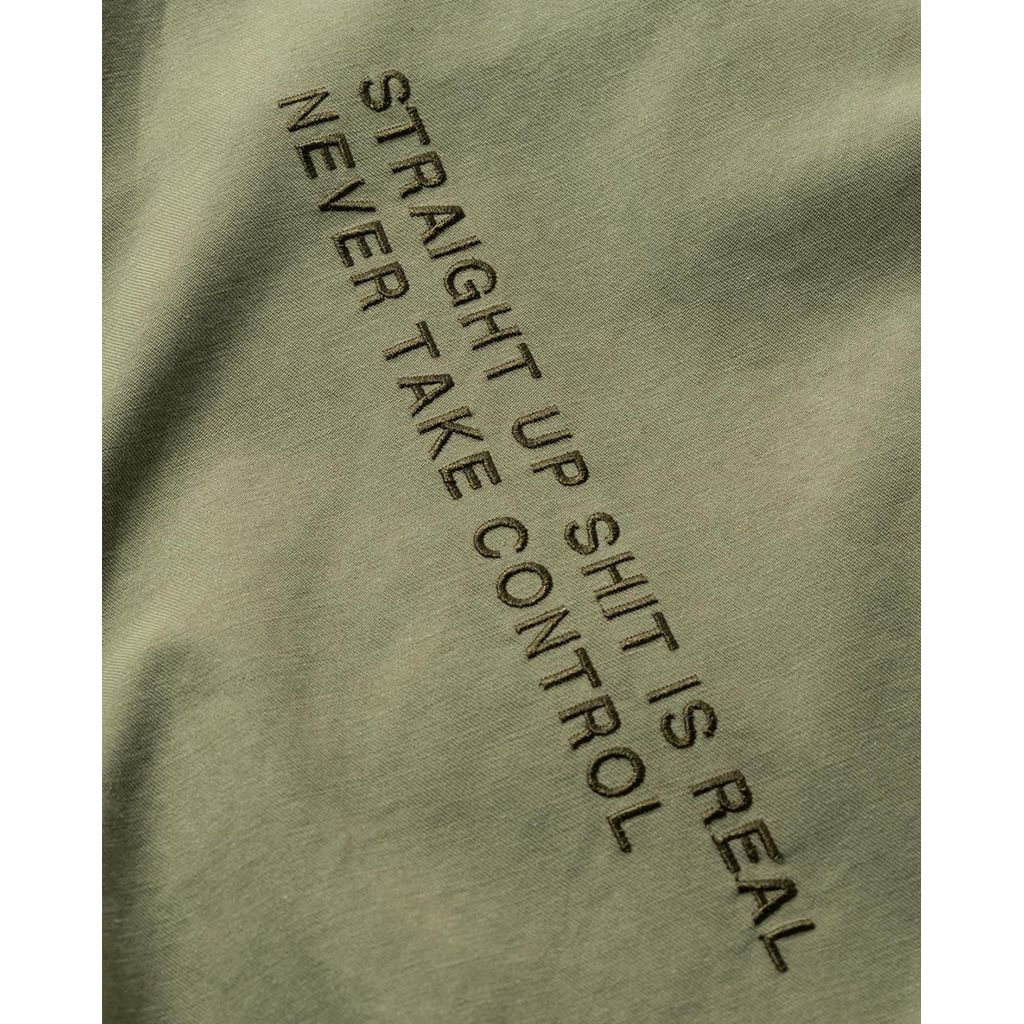 TIGHTBOOTH LABEL LOGO BDU SHIRT – MAROON WEBSTORE