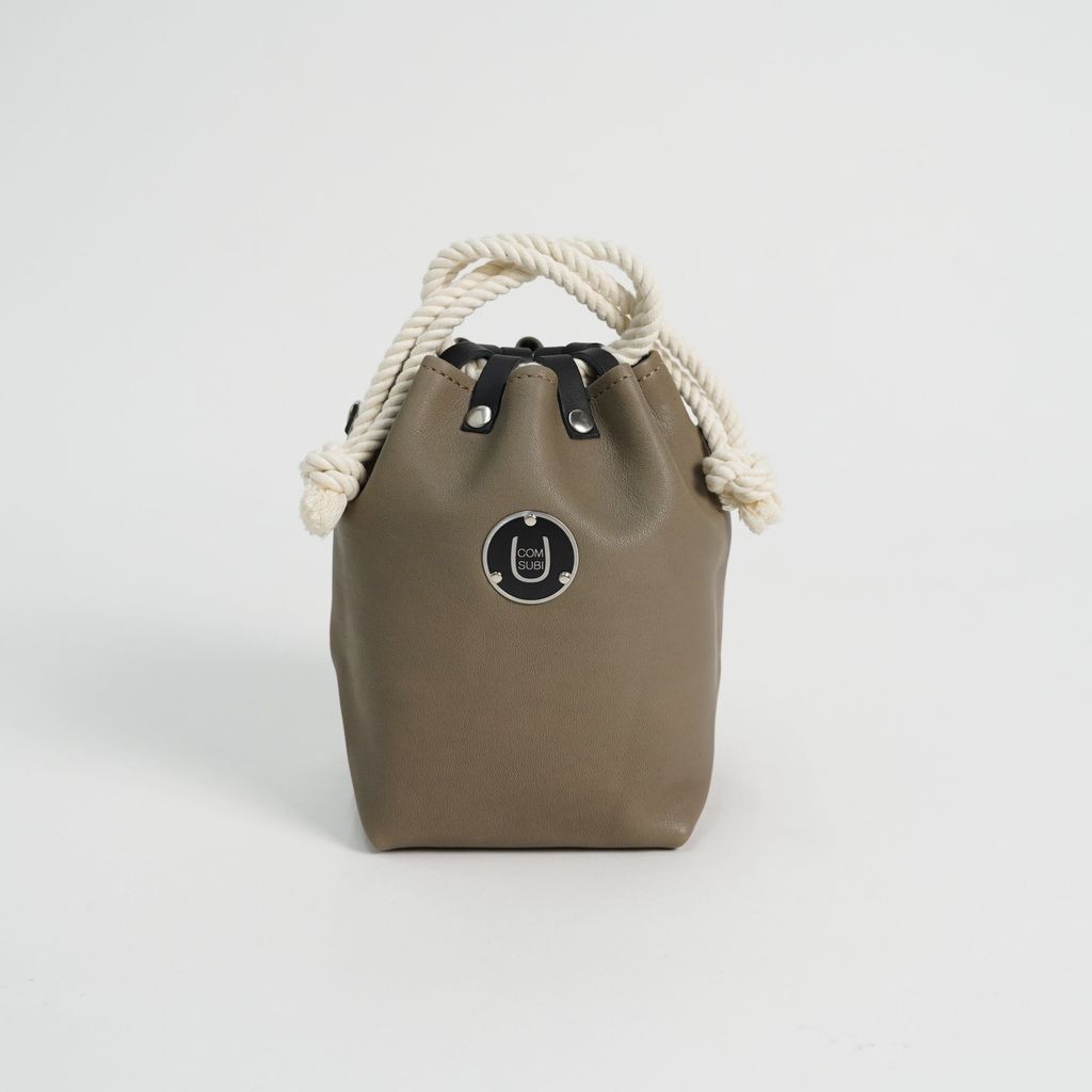 COMUSUBI (コムスビ) ／  Mini / Smooth Leather / Gray