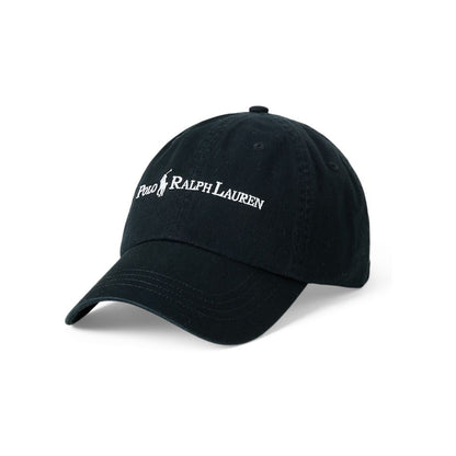 POLO RALPH LAUREN  コットン ツイル ボール キャップ(BLACK)
