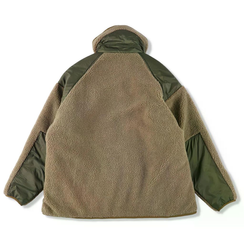 is-ness REVERSIBLE FLEECE DOWN JACKET is-ness×TAION