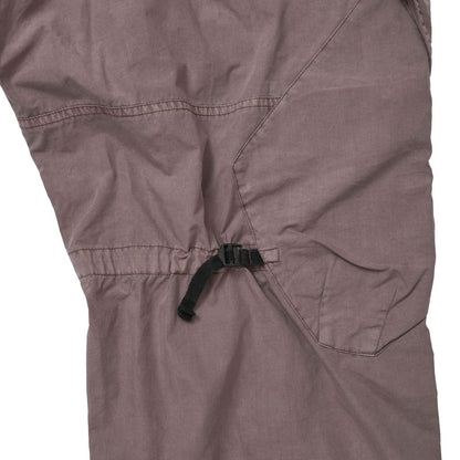 MAGIC STICK REFINED BDU WIDE PANTS (FADE RED BEAN)
