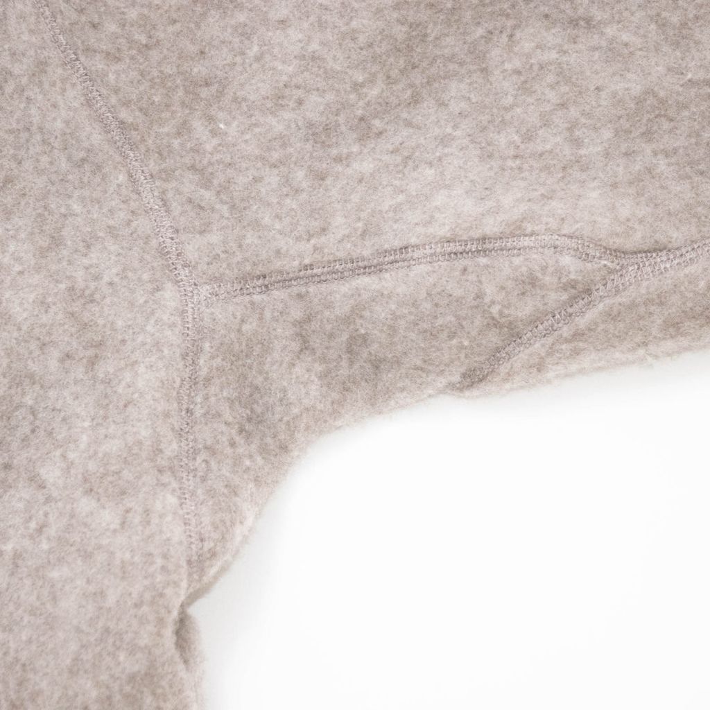 YAECA Natural Wool Fleece Pullover